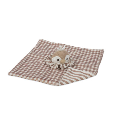 Walking Mum Doudou Pinguim Praliné Moka 25cm | Farmácia d'Arrábida