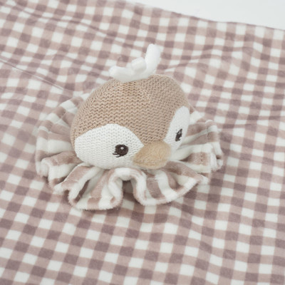 Walking Mum Doudou Pinguim Praliné Moka 25cm | Farmácia d'Arrábida