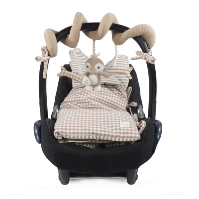 8435748611089 Walking Mum Espiral Didática Pinguim Praliné Moka | Brinquedo Sensorial Bebé 0+
