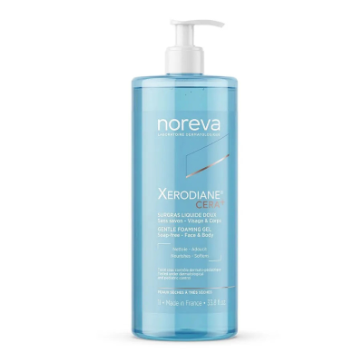 7607994 Noreva Xerodiane Cera+ Gel Banho 1L Preço Especial | Pele Muito Seca e Sensível