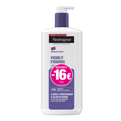 7602813 Neutrogena Pack Visibly Renew Loção Refirmante 2x750ml Desc. 16€ | Firmeza & Elasticidade