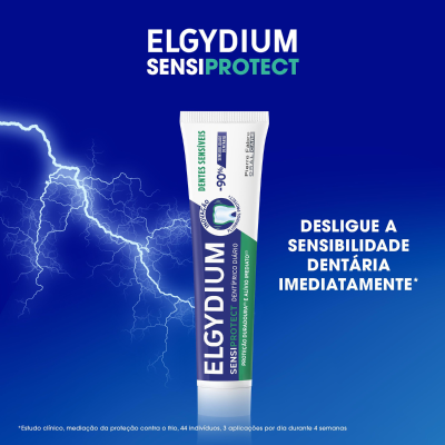 Elgydium Sensiprotect Pasta Dentes Sensíveis 75ml | Farmácia d'Arrábida