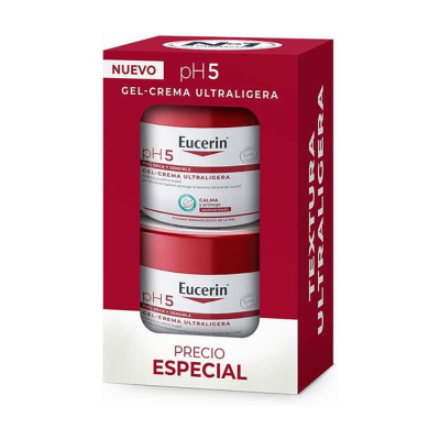 7552331 Eucerin Pack pH5 Gel-Creme Corpo 350ml x2 -60% 2 Uni. | Hidratação Pele Seca