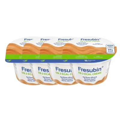 7589861 Fresubin DB 2Kcal Crème Pêssego/Alperce 4x200g | Malnutrição, Recuperação nutricional, Dificuldades de deglutição