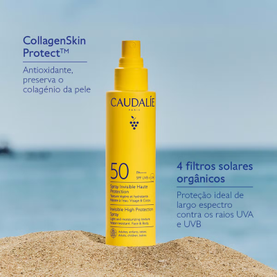 Caudalie Vinosun Spray Invisível FPS50 75ml | Farmácia d'Arrábida