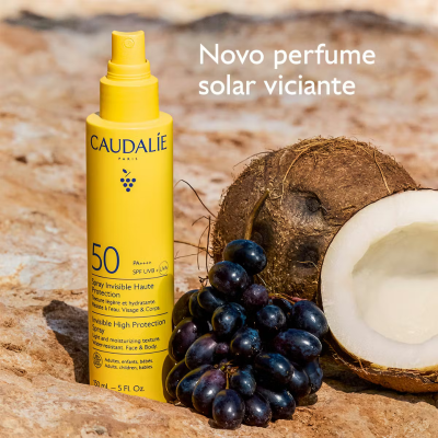 Caudalie Vinosun Spray Invisível FPS50 75ml | Farmácia d'Arrábida