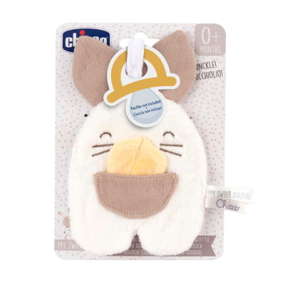 Chicco Porta Chupeta Coelhinho Doudou +0m | Farmácia d'Arrábida