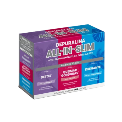 Depuralina All-In-Slim 10x3 Ampolas | Farmácia d'Arrábida