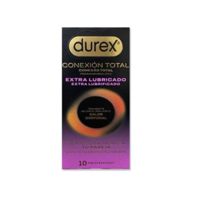 7579946 Durex Conexão Total Extra Lubrificado x10 Preservativos | Conforto e Prazer
