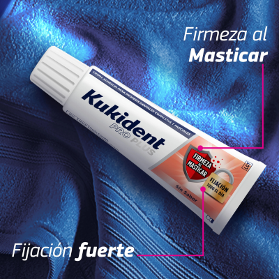 Kukident Firmeza ao Mastigar Creme Adesivo sem Sabor 57g | Farmácia d'Arrábida