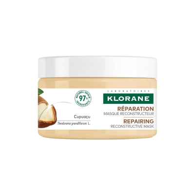 7562660 Klorane Máscara Cupuaçu Reparação 250ml | Reparação Intensiva Cabelo Seco e Danificado