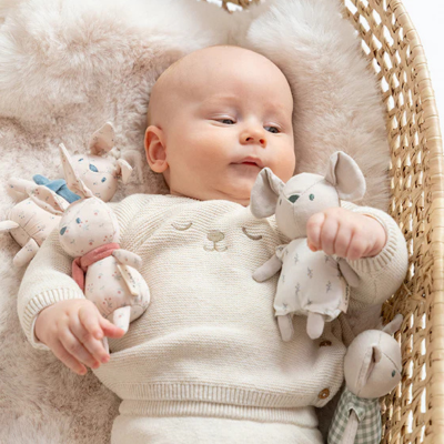 Saro Peluche Pocket Friends com Chocalho | Farmácia d'Arrábida