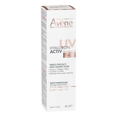 Avène Hyaluron Activ UV Fluido SPF50 40ml | Farmácia d'Arrábida