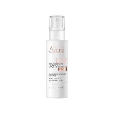 7581520 Avène Hyaluron Activ UV Fluido SPF50 40ml | Anti-Idade + Proteção UVA/UVB