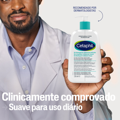 Cetaphil SA Exfoliante de Limpeza Suave 236ml | Farmácia d'Arrábida
