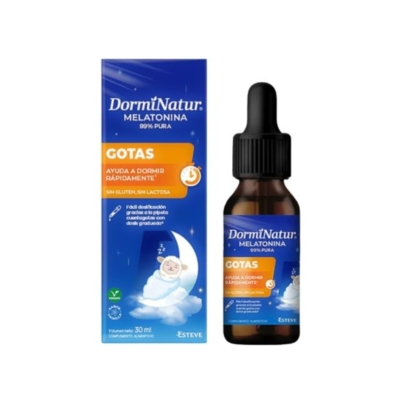 Dorminatur Melatonina Gotas Baunilha 30ml | Suplemento para Dormir