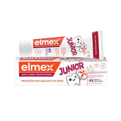 7597047 Elmex Junior Pasta de Dentes 6-12 Anos Anti-Cáries 75ml