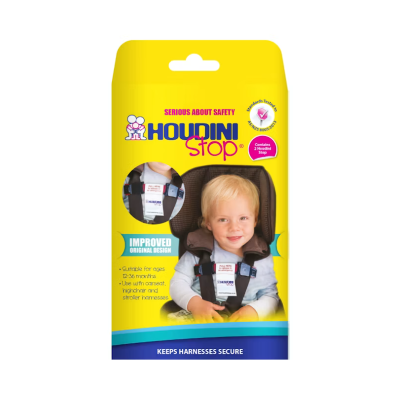 9413000069020 Houdini Stop Twin Pack Clip Segurança Cadeira Auto Bebé x2 | Anti-Escapes