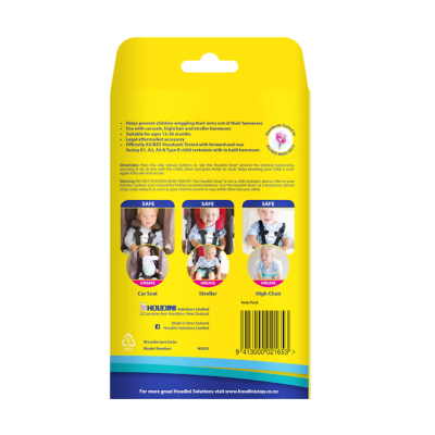 Houdini Stop Twin Pack Clip Segurança Cadeira Auto Bebé x2 | Farmácia d'Arrábida