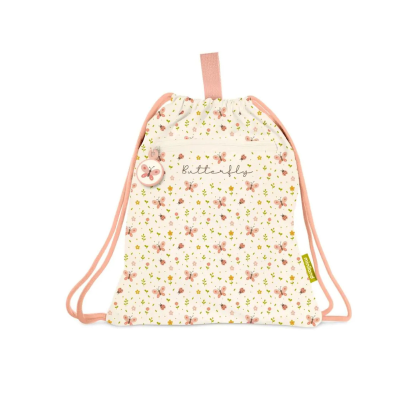 8413082897086 Miniland Mochila Saco Criança Butterfly Impermeável 1-5 Anos | Ideal para Creche e Passeios