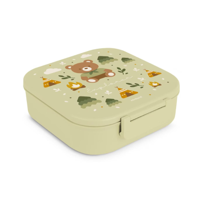 Miniland LunchBox Lancheira Explorer com Compartimentos | BPA free, resistente e ideal para refeições na escola ou passeios