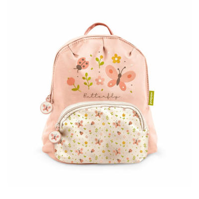 8413082897109 Miniland Mochila Butterfly Infantil 1-5 Anos | Ideal para creche, passeios e uso diário