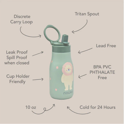 Noüka Garrafa Térmica Infantil Lucie Kiko The Toucan 300ml | Farmácia d'Arrábida