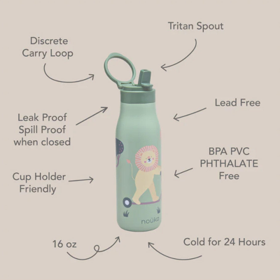 Noüka Garrafa Térmica Infantil Daisy Dip The Rabbit 475ml  | Farmácia d'Arrábida