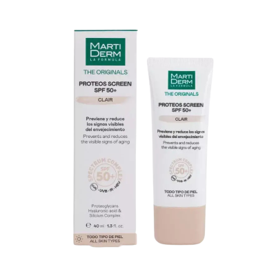 Martiderm Proteos Screen Clair Creme SPF50+ 40ml | Farmácia d'Arrábida