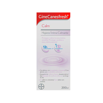 GineCanesfresh Calm Gel Íntimo Calmante 200ml | Alívio Comichão e Irritação