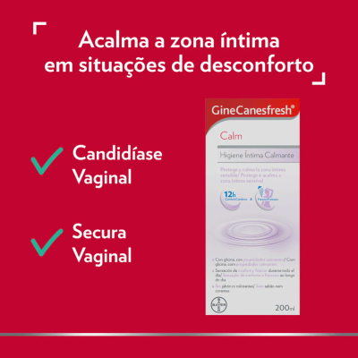 GineCanesfresh Calm Gel Íntimo Calmante 200ml | Farmácia d'Arrábida