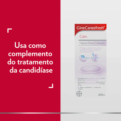 GineCanesfresh Calm Gel Íntimo Calmante 200ml | Farmácia d'Arrábida