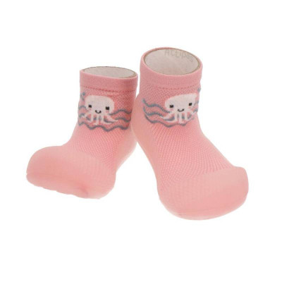 8809770868634 Attipas Aqua Octopus Pink Tam 20 | Calçado Barefoot Infantil para Água e Verão