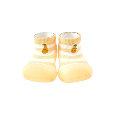 Attipas Fruity Yellow Sapato Bebé AQUA-X Barefoot T21.5 | Farmácia d'Arrábida