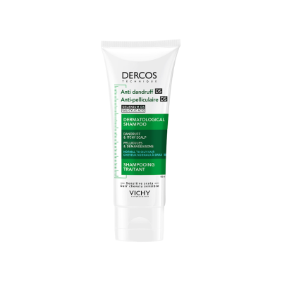 7600494 Dercos DS Champô Anticaspa Cabelo Normal a Oleoso 95ml | Reduz a caspa e controla o excesso de sebo