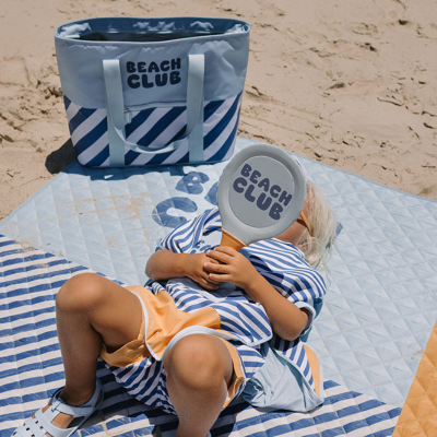 Monnëka Bolsa Tote Térmica Nevera Stripes Blues & Beyond | Farmácia d'Arrábida