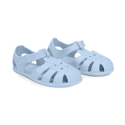 8434149284687 Monnëka Sandálias Infantis T28 Blues & Beyond Azul Bebé | Barefoot PVC Sem Ftalatos