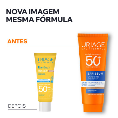 Uriage Bariésun Creme com Cor Dourado SPF50+ 50ml | Farmácia d'Arrábida