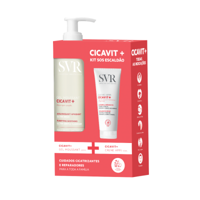 7613497 SVR Pack Cicavit+ Creme 100ml + Gel Moussant 200ml Preço Especial | Reparação Pele