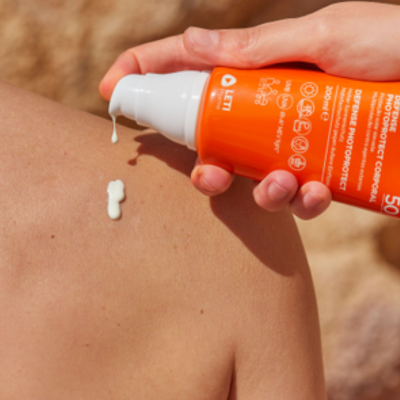 Leti AT4 Defense Photoprotect Corporal SPF50 200ml | Farmácia d'Arrábida