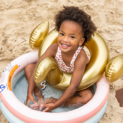 Swim Essentials Boia Abertura Cisne Dourado 55cm +3A | Farmácia d'Arrábida