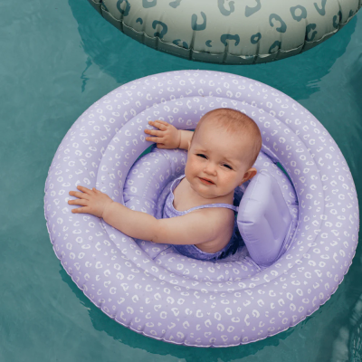 Swim Essentials Boia Bebé Leopard Lilás 0-1 Anos 69cm | Farmácia d'Arrábida