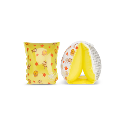 7432234134122 Swim Essentials Braçadeiras Circus Amarelo 0-2 Anos | 2 Câmaras PVC
