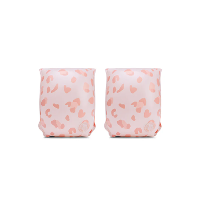 Swim Essentials Braçadeiras Leopard Old Pink 2-6 Anos | Farmácia d'Arrábida