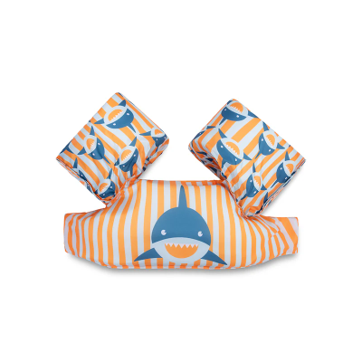 7432233942940 Swim Essentials Flutuador Tropic Shark 2-6 Anos | 15-30kg Nylon+Espuma