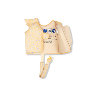 Swim Essentials Colete Natação Florish Yellow 1-2A 11-15kg | Farmácia d'Arrábida