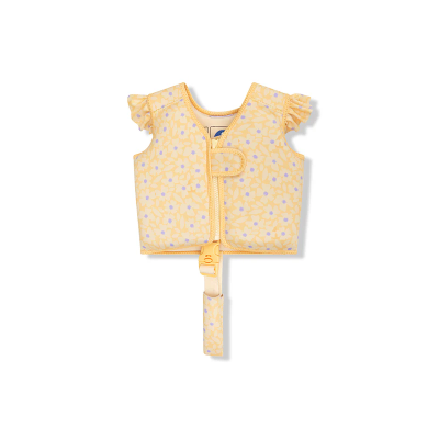 8721197411401 Swim Essentials Colete Natação Florish Yellow 1-2 Anos | 11-15kg CE