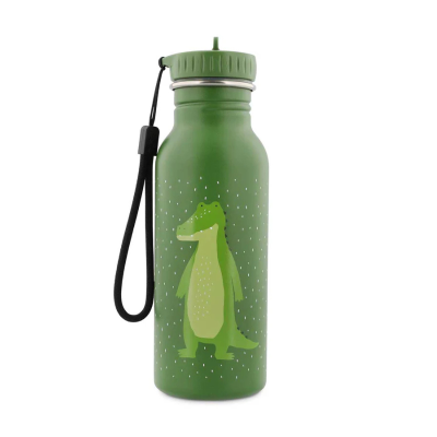 Trixie Garrafa de Água Mr. Alligator 500ml | Cantil Inox Sem BPA | +3 Anos