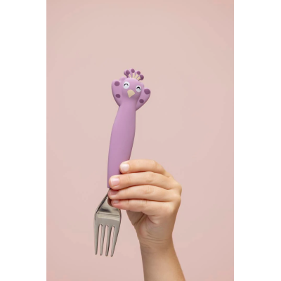 Trixie Colheres Silicone Pack 2 Mrs. Peacock | Farmácia d'Arrábida