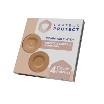 Capteur Protect Cover Freestyle Libre Bege Pack 4 Adesivo Sensor Doentes Diabéticos | Farmácia d'Arrábida